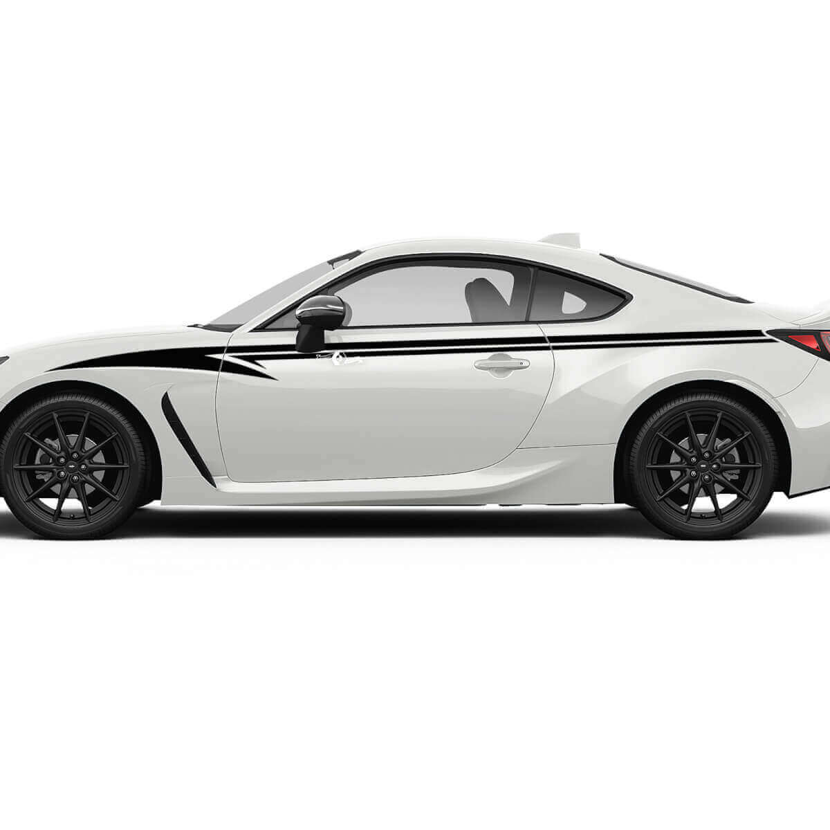 Toyota GR86 volledige carrosserie Side Accents Stripes Graphics Decals Stickers
