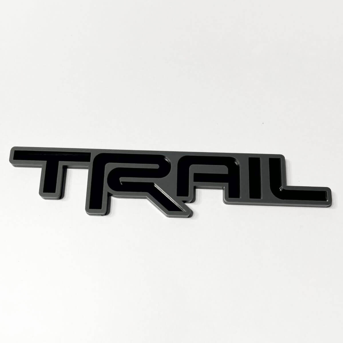TRAIL 3D-badge spatbord achterklep embleem 2 voor Toyota TRD