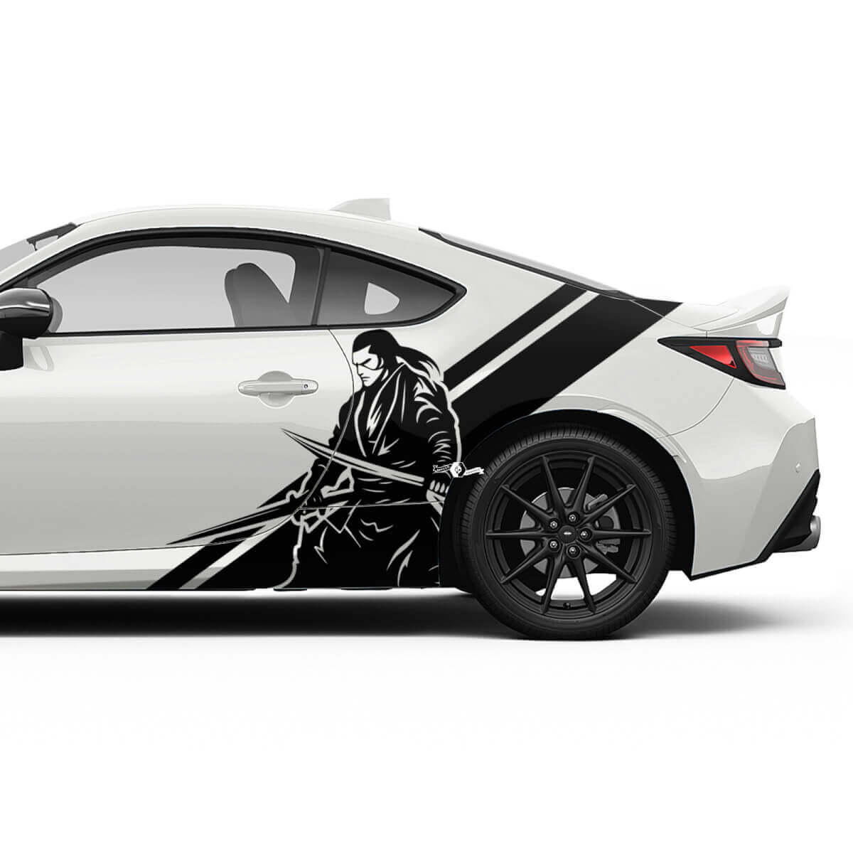 Japan Samurai Side Stripes Vinyl Stickers Set voor Toyota GR86 en Supra