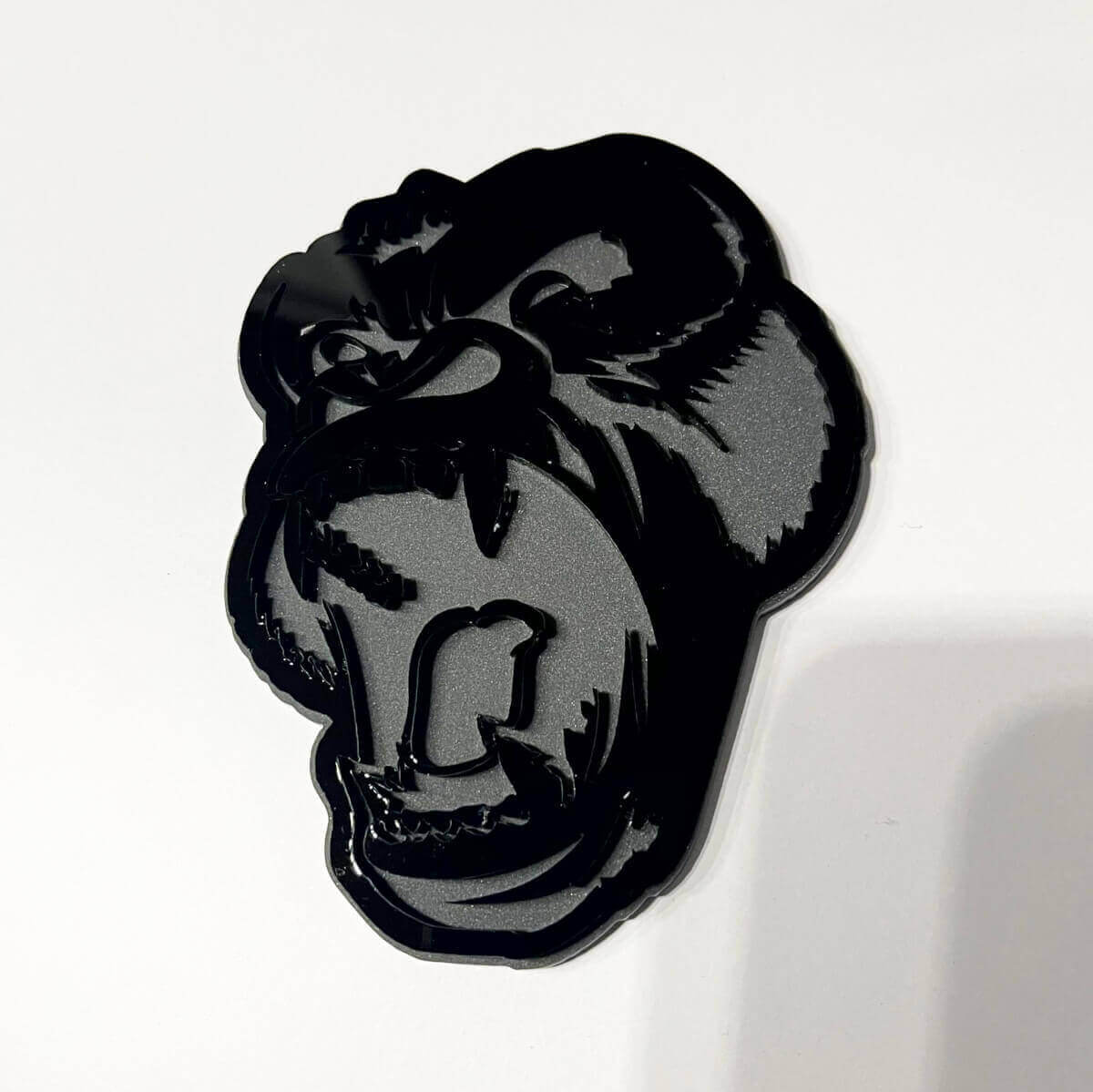 Aangepaste 3D-badge boze Gorilla spatbord achterklep grille badges embleem
