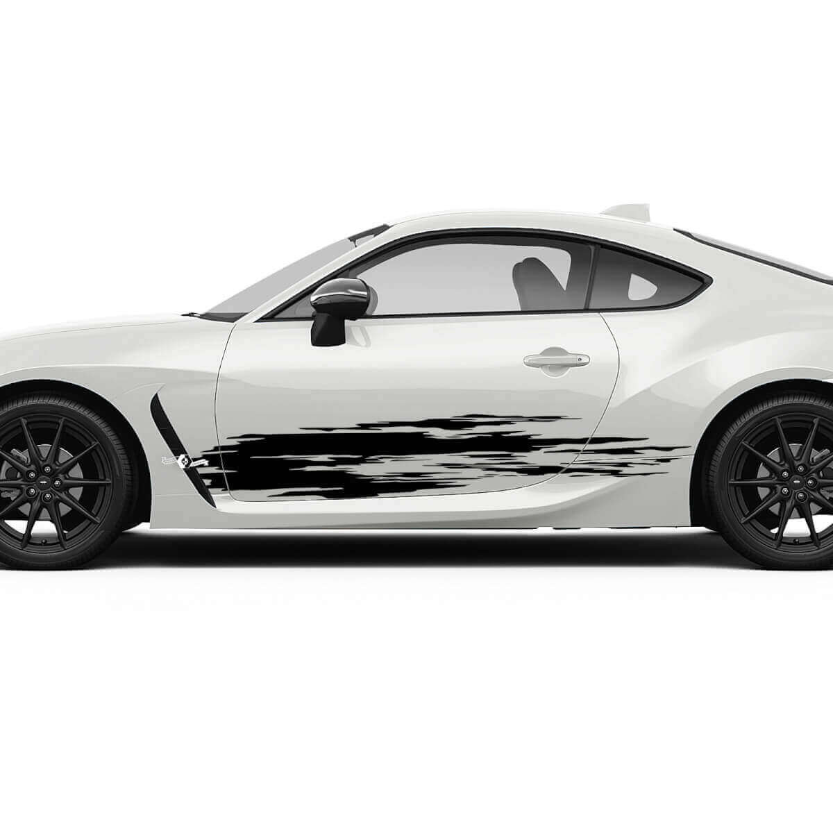 Deurschade Zijkant Splash Krassen Grafische Decals Stickers 2 voor Toyota GR86 Supra