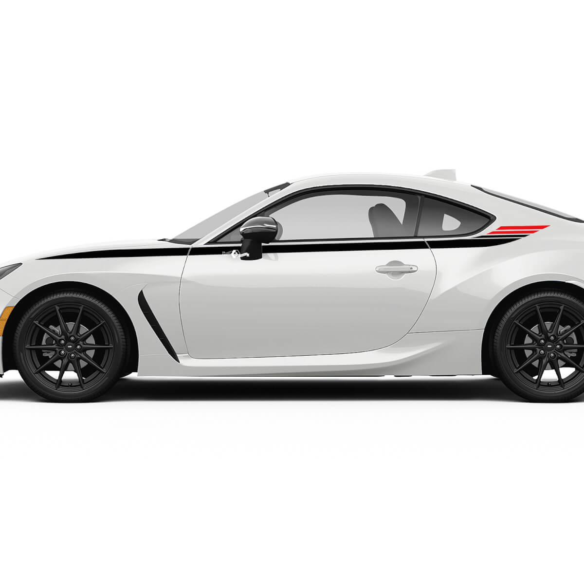 Side Accent Racing Stripes Graphics Decals Stickers voor Toyota JR86
