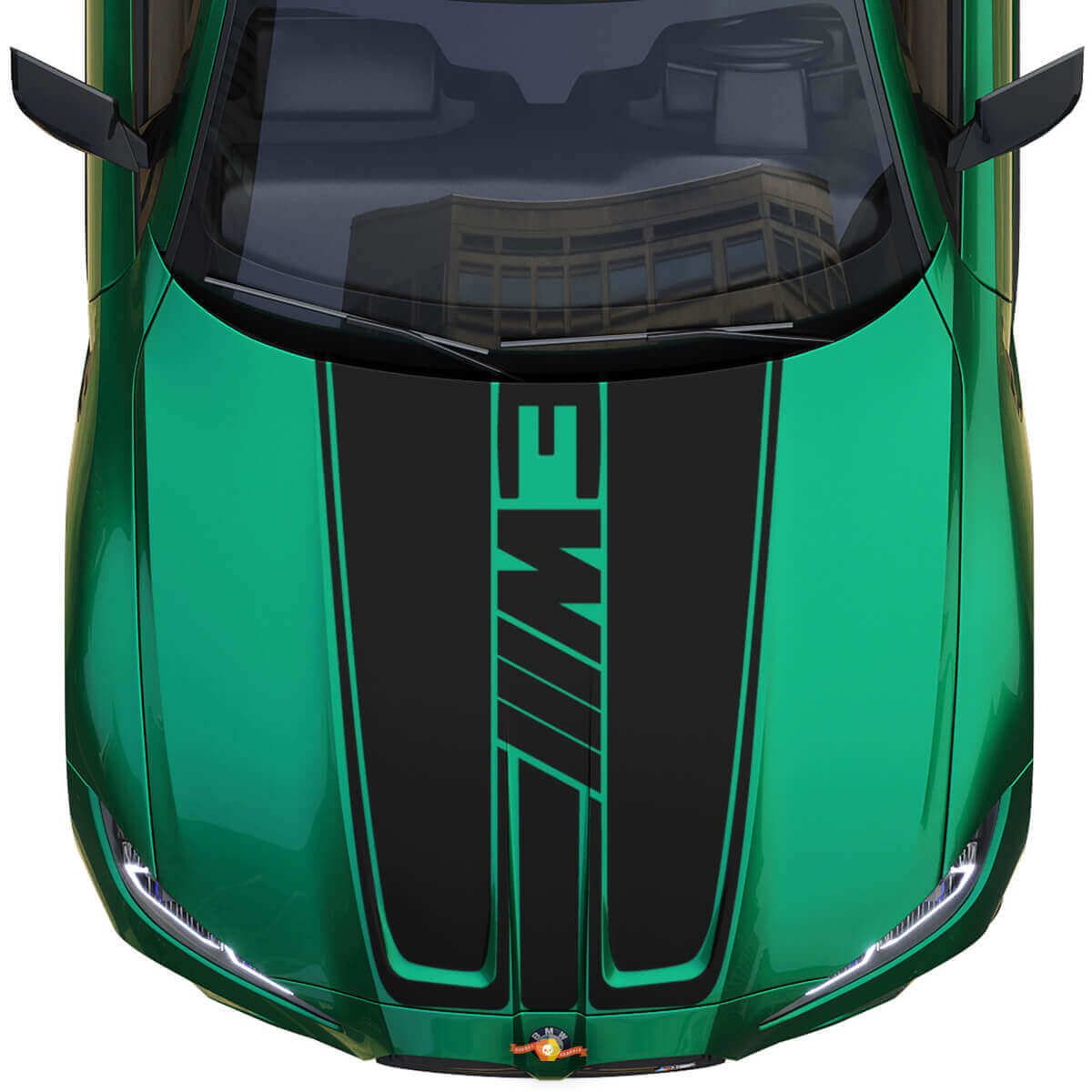 Motorkap BMW M4 M3 G80 G82 G83 M Performance Motorkap M Logo Vinyl Decal Sticker
