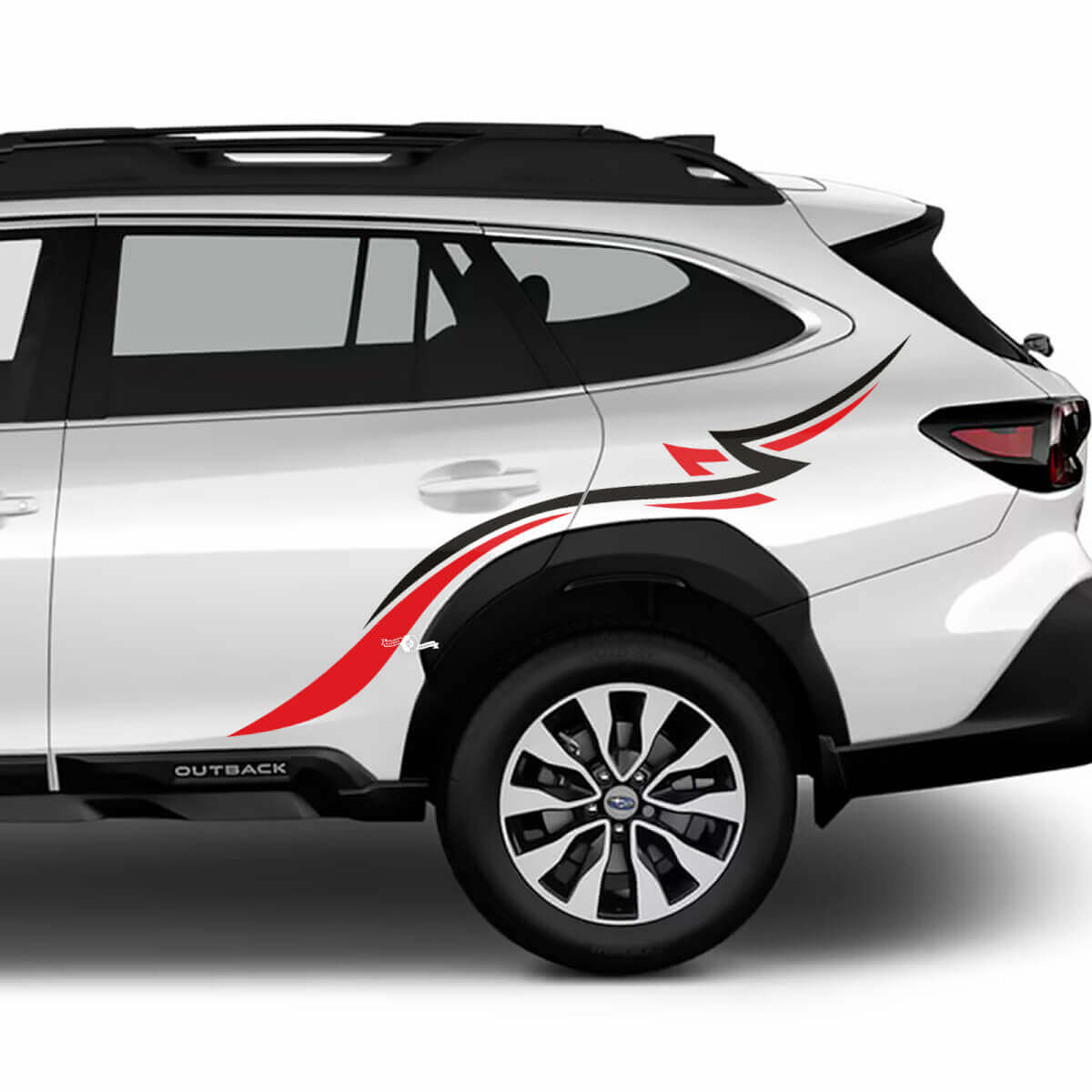 Zijzerkant Tribal Vinyl Sticker Decal Graphic voor Suba Outback 2
