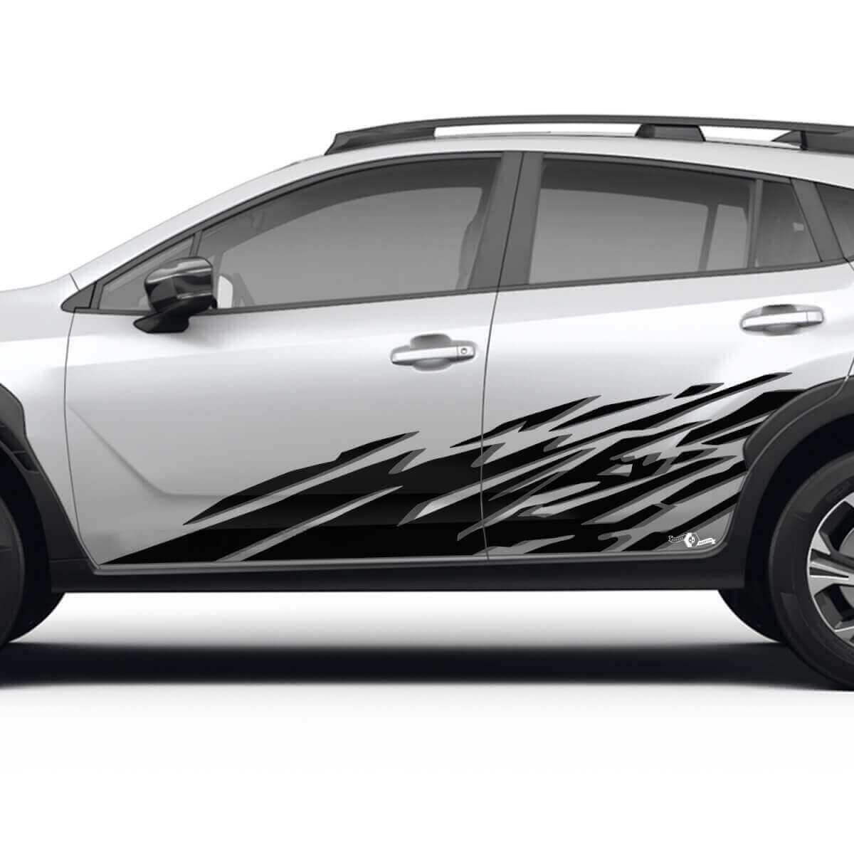 Modderspatbeschermer Deurzijde Vinyl Decal Kit voor Subaru Crosstrek