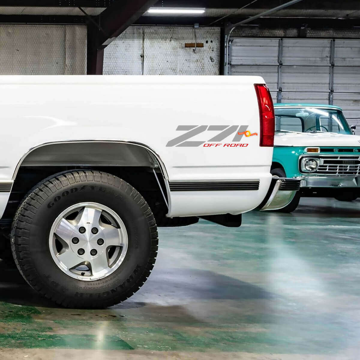 Z71 Off Road zijkantstickers set voor Chevrolet Silverado GMC Sierra