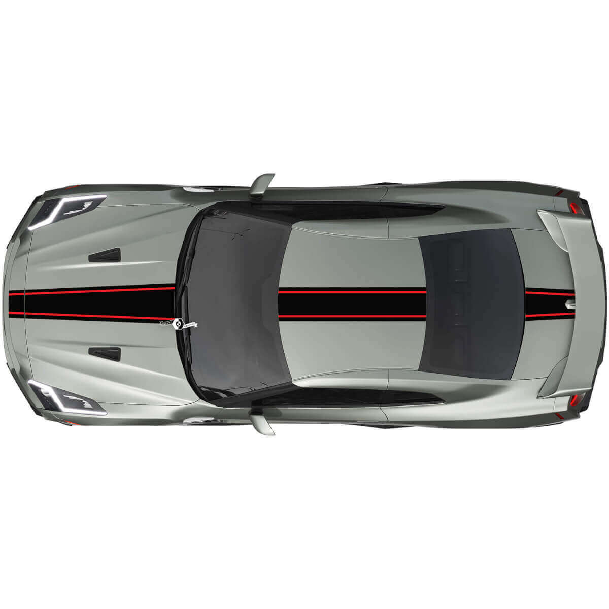 Volledige body pin Racing Strepen Decal Kit 3 voor Nissan GT-R