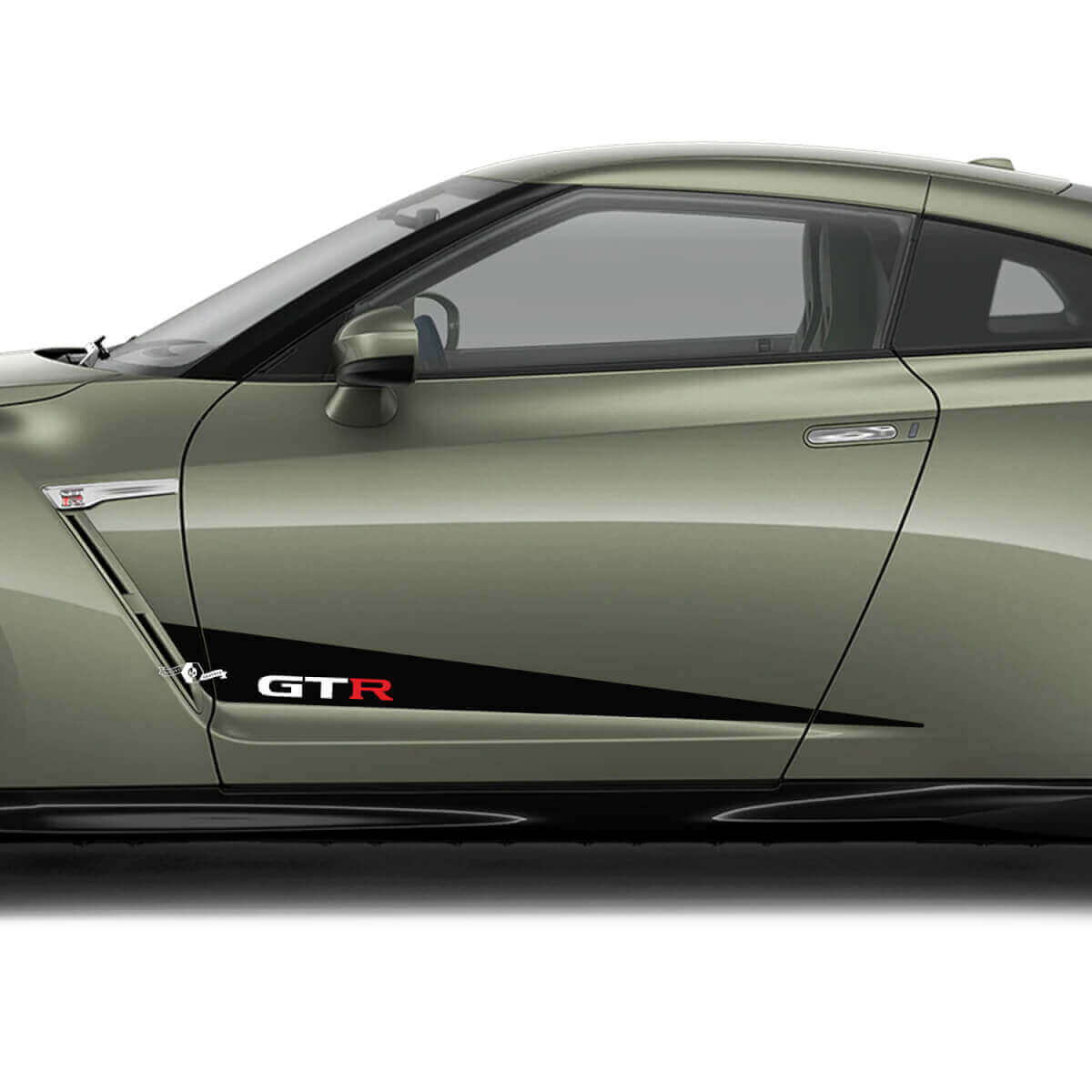 GT-R Geometrische Streep Zijvinylsticker voor Nissan GT-R