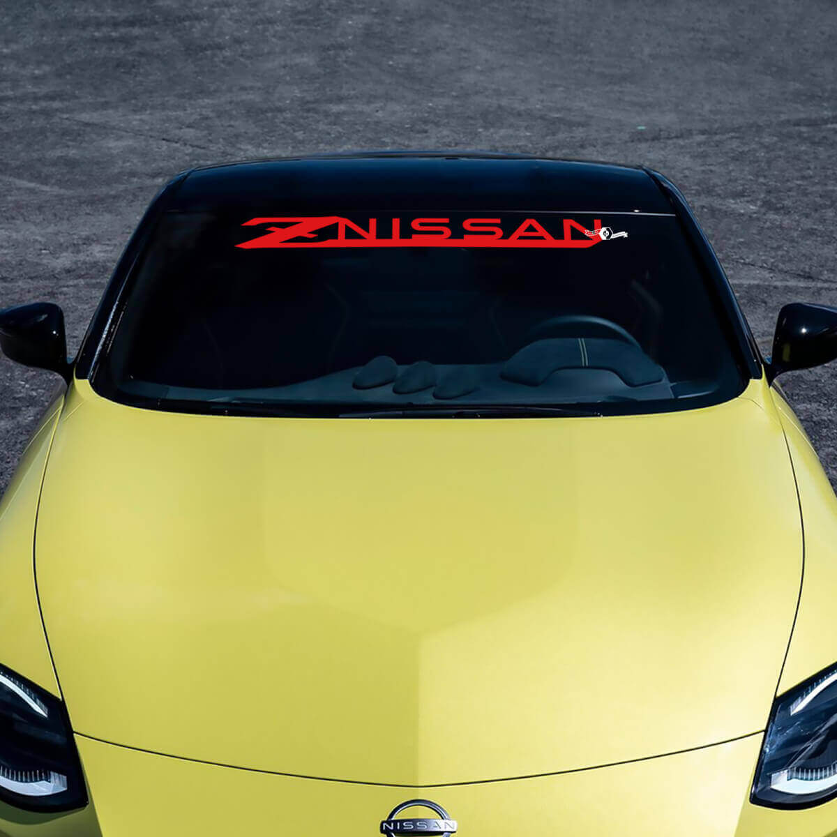 Merklettering Voorruit Vinyl Decal Sticker voor Nissan Z Sport