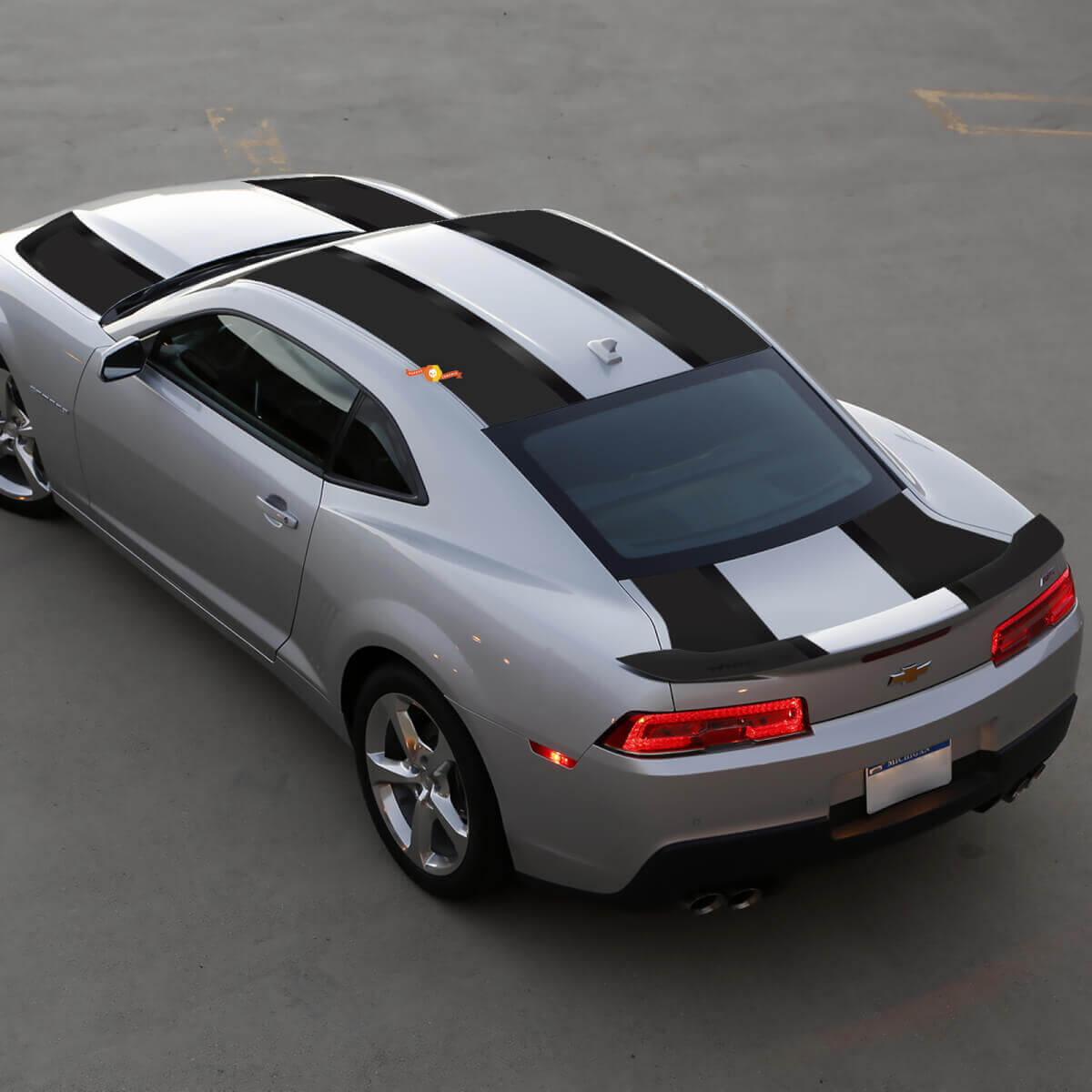 Rally Racing Stripes Decals graphics voor Camaro Transformers Special Edition 2
