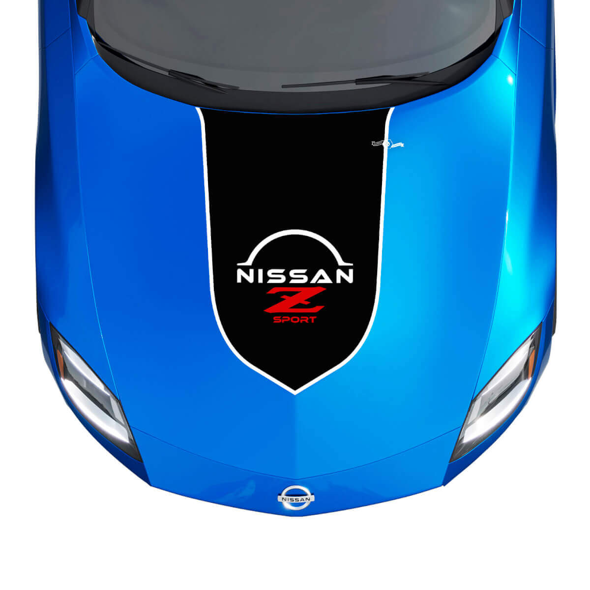 Hood Accent Stripe Decal Kit voor Nissan Z Sport
