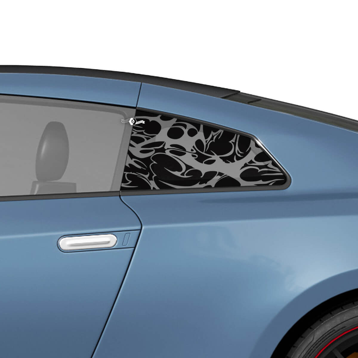 Side geruite grafische strepen Decal Kit voor Nissan GT-R
