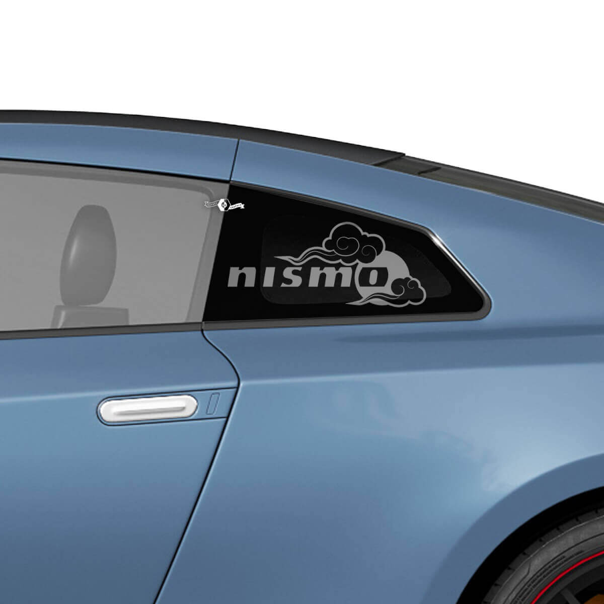 Zijsachtervenster Nismo-stijl grafische stickers kit voor Nissan GT-R

