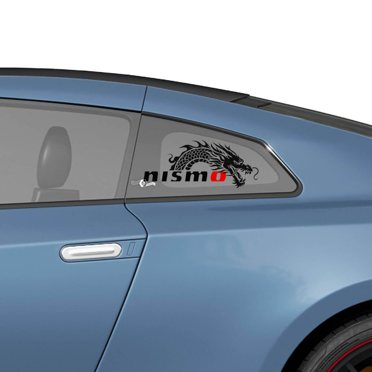 Zijsachtervenster Nismo Dragon Graphics Decals Stickers Kit voor Nissan GT-R
