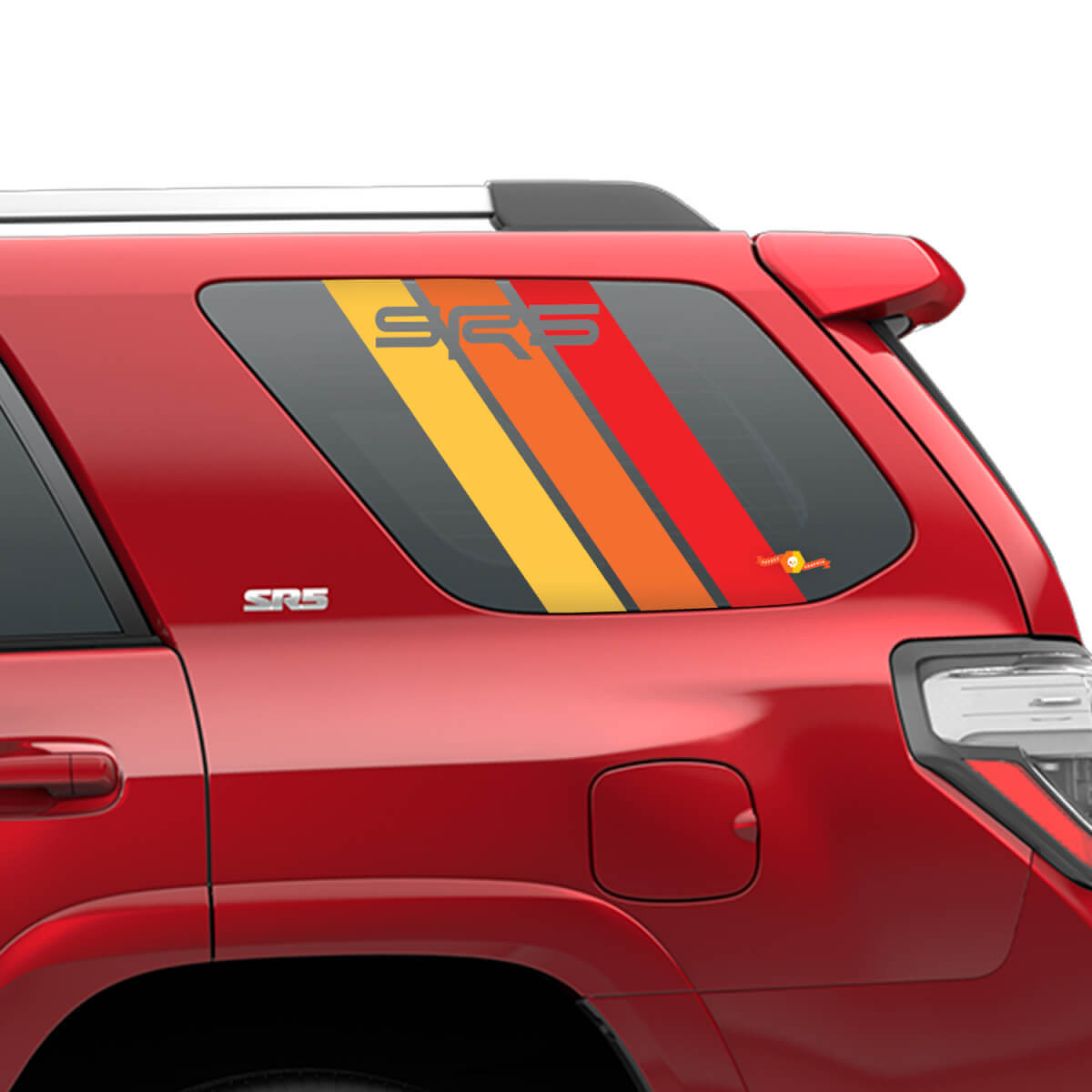 SR5 Side Quarter Window Heritage Stripes Vinylstickers Sticker Kit voor Toyota 4Runner

