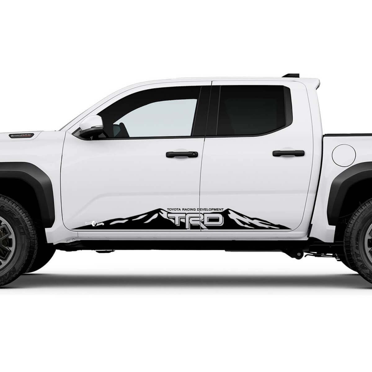 TRD off Road Mountains Side Rocker Panel Decals Stickers voor Toyota Tacoma 4e Gen 2
