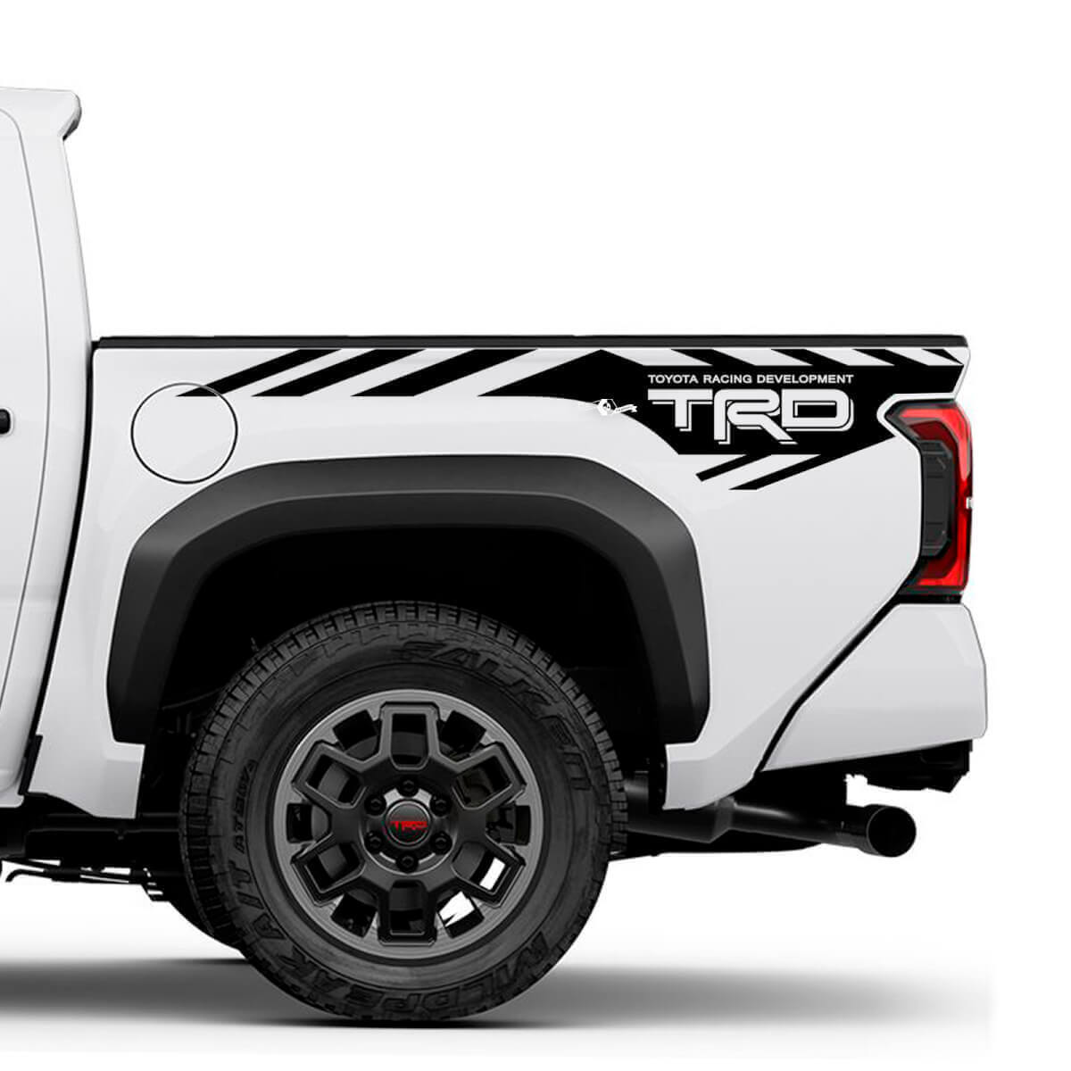 TRD off Road Bedside Truck Decals Stickers Graphic 2 voor Toyota Tacoma 4e generatie