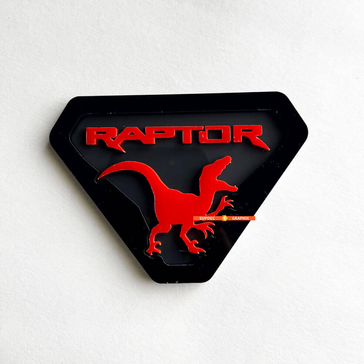 Spatscherm Badges Achterklep Embleem 3D Badge voor Raptor Editie