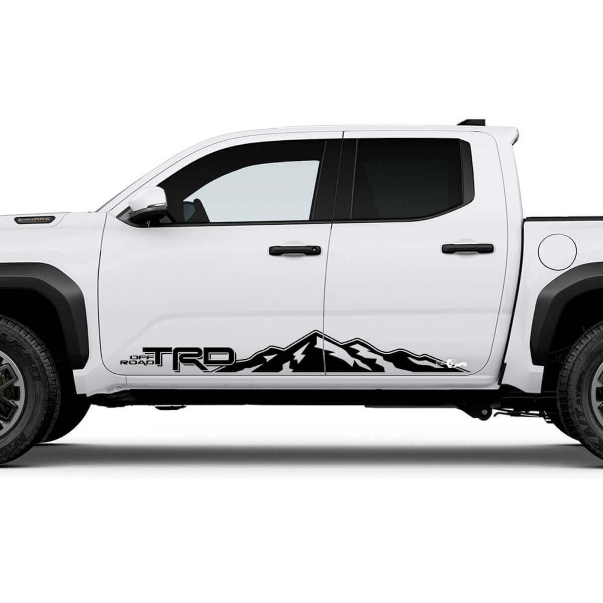 TRD Off Road Side Mountains rocker paneel stickers stickers voor Toyota Tacoma
