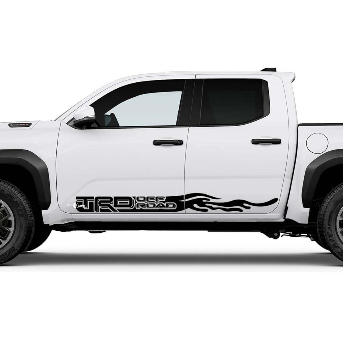 TRD Off Road Side Mountains Sun Rocker Panel Stickers Stickers voor Toyota Tacoma
