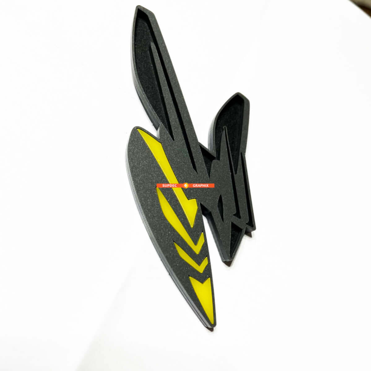 Hornet Spatbordemblemen Achterklepembleem 3D-embleem voor Dodge Hornet
