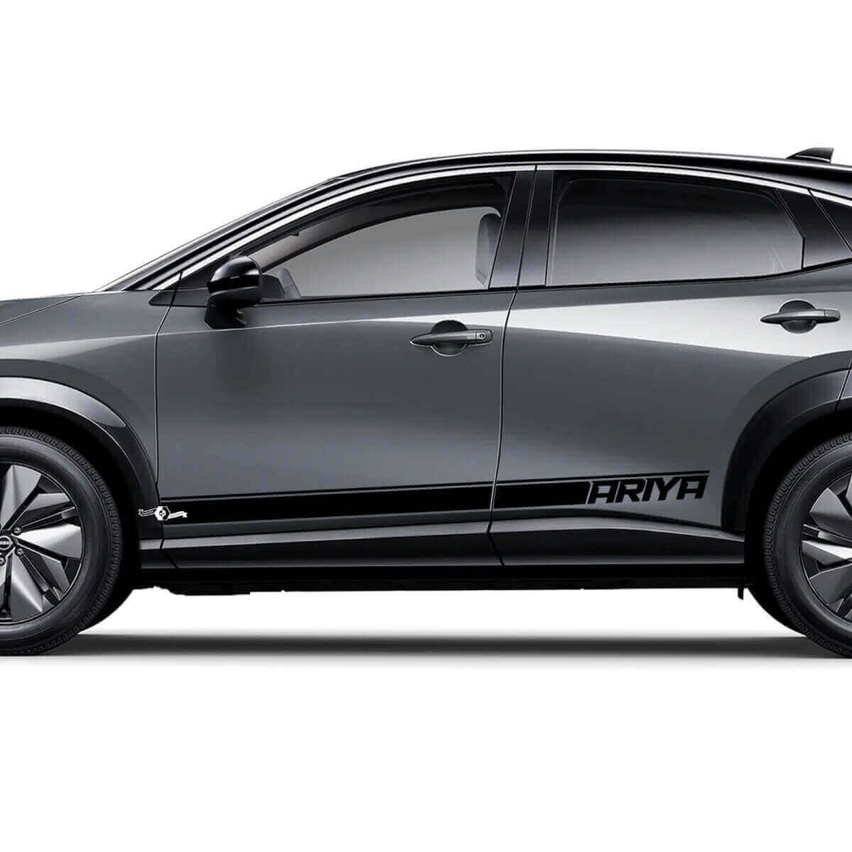 Sides Racing Logo Accent Strepen Grafische Decal Kit voor Nissan ARIYA