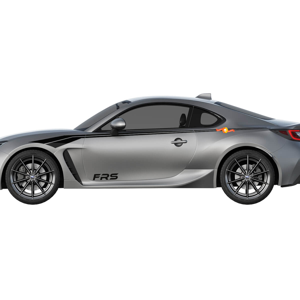 Paar Racing Stripes Vinyl Decal Stickers voor Toyota Scion Fr-S

