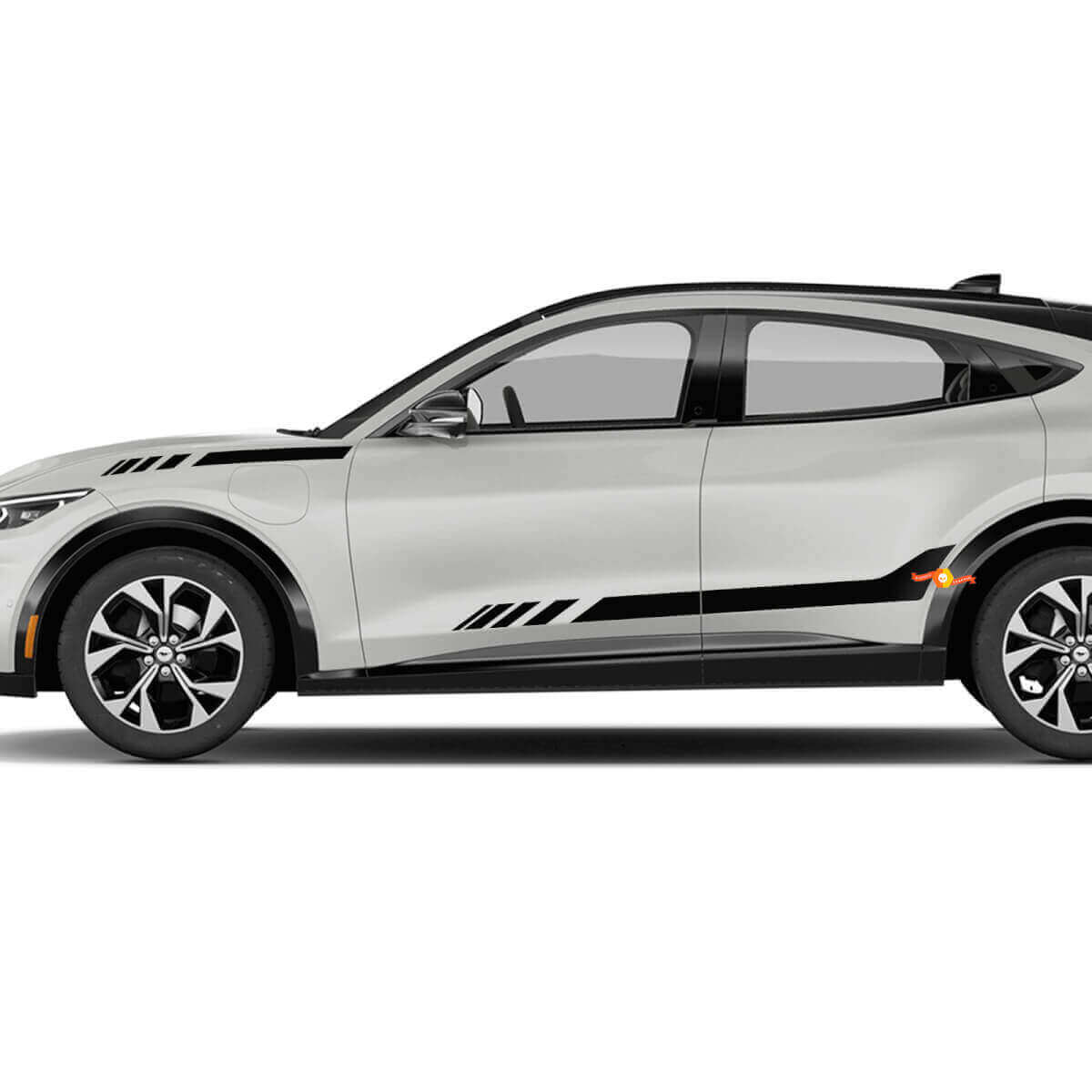 Accent Stripes Side Door Decal vinyl stickers voor Ford Mustang MACH-E
