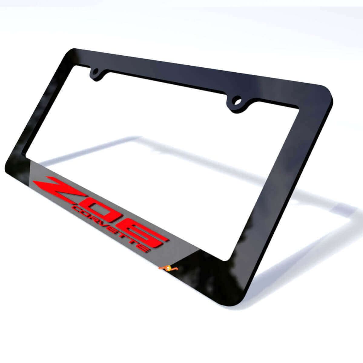 Z06 Kentekenplaat Covers Frames Voertuigdecoratie voor Chevrolet Corvette C8
