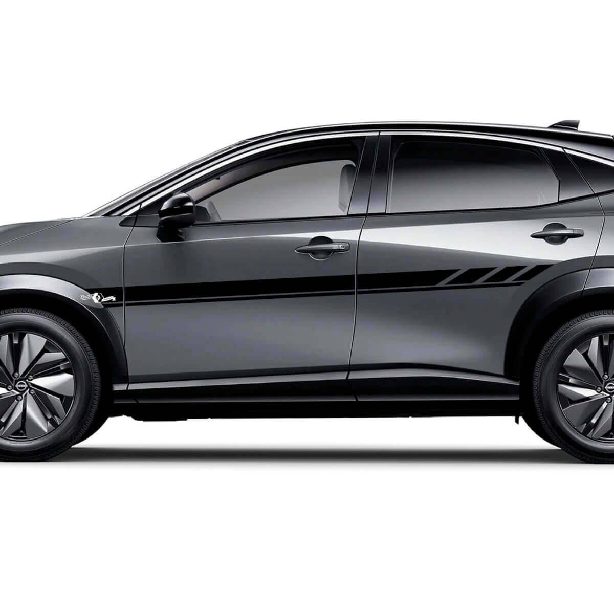 Zijkanten Universele Strepen Racing Graphics Decal Kit voor Nissan ARIYA
