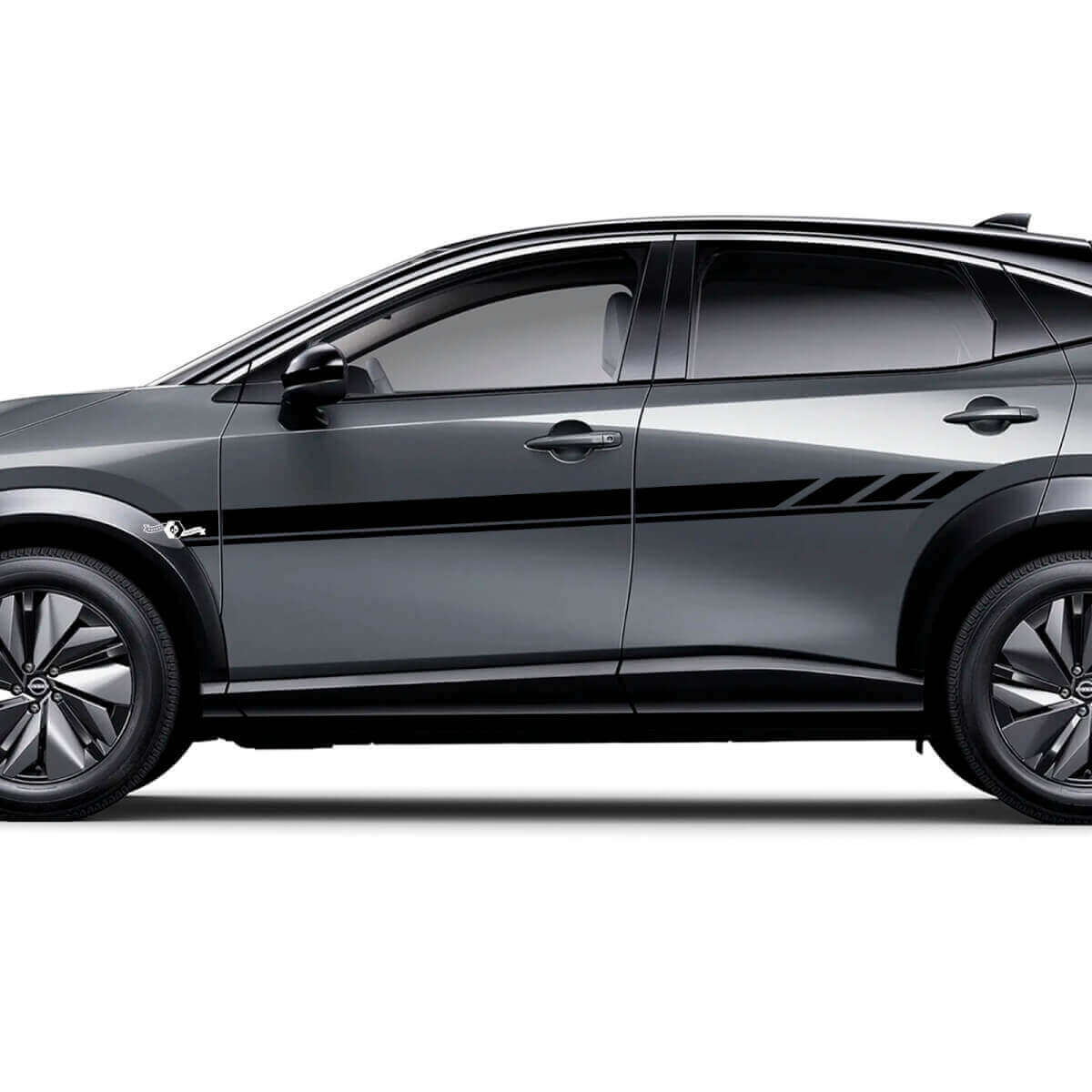 Zijkanten Universele Strepen Racing Graphics Decal Kit voor Nissan ARIYA
