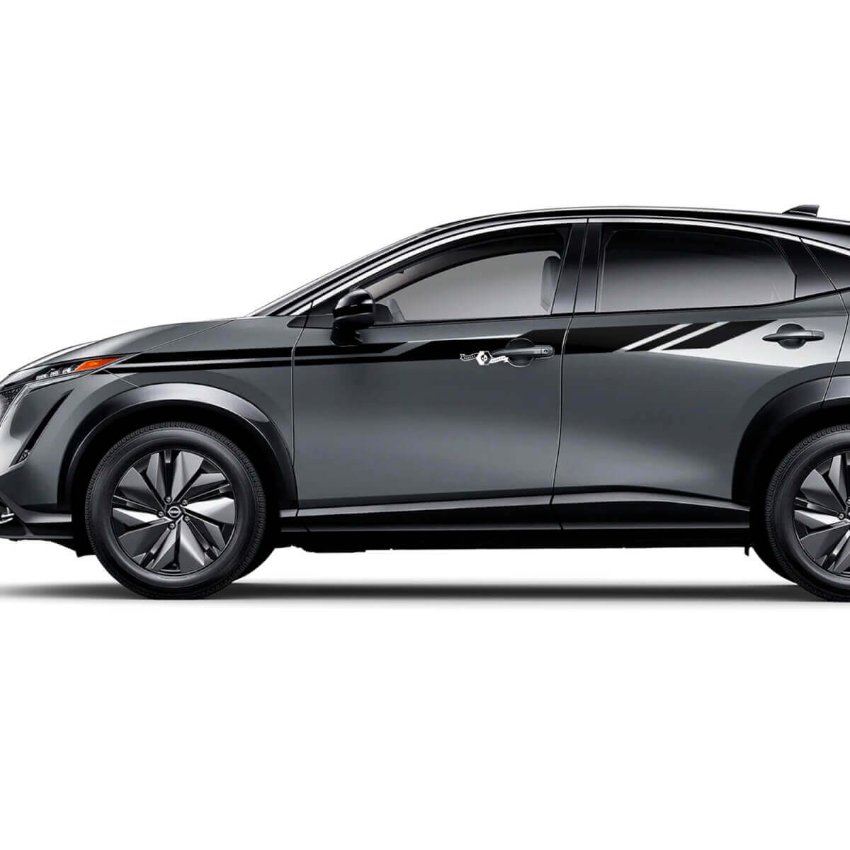 Zijkanten Universele Accentstrepen Racing Graphics Decal Kit voor Nissan ARIYA
