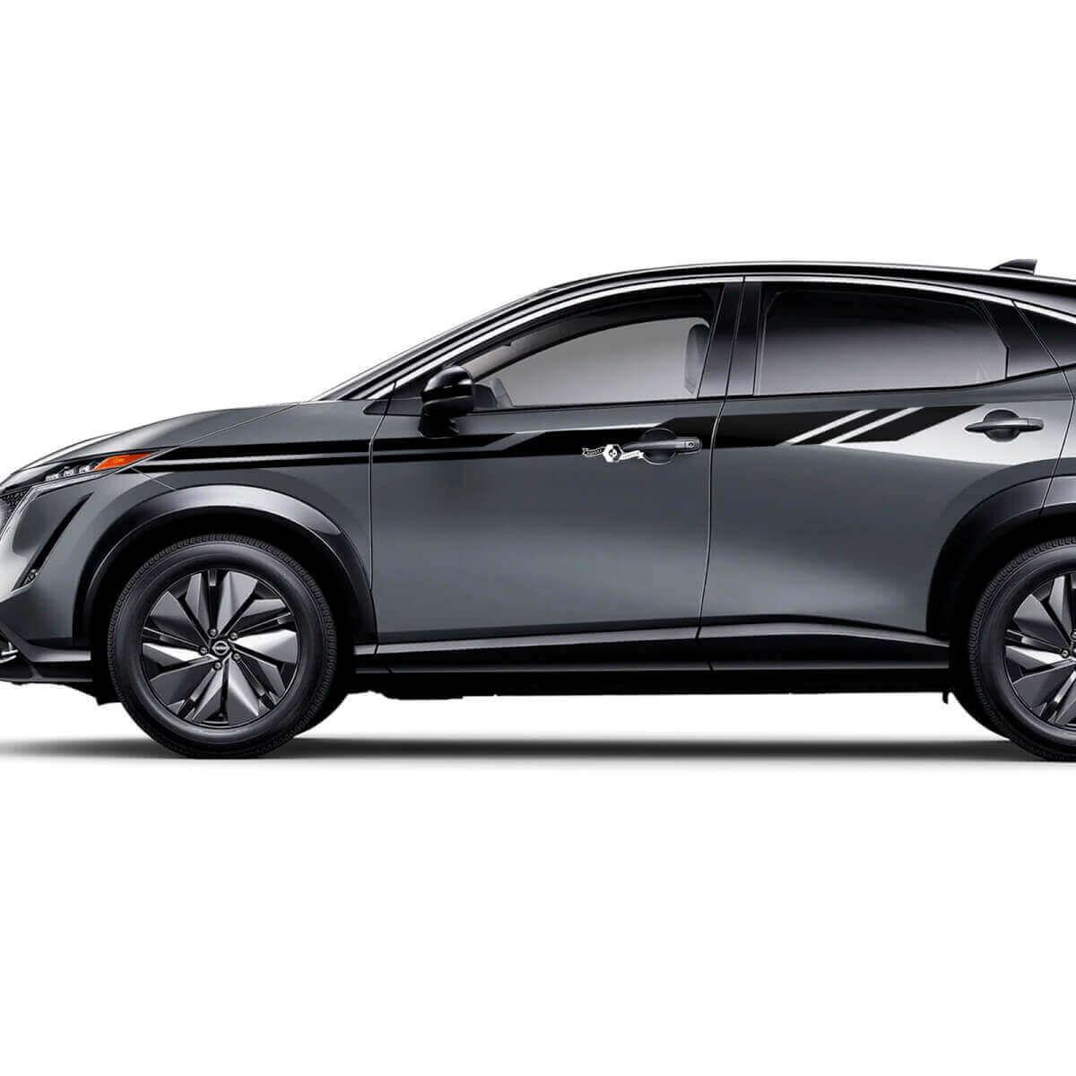 Zijkanten Universele Accentstrepen Racing Graphics Decal Kit voor Nissan ARIYA
