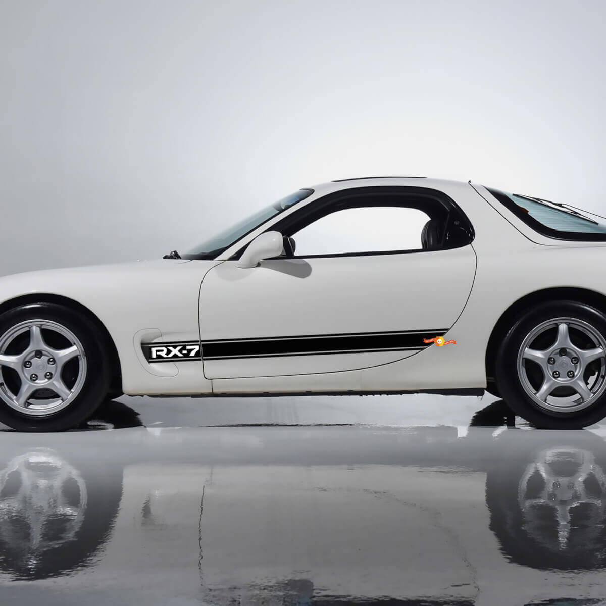 Zijstreep Decal Sticker - Aangepaste Vinyl Sticker voor Mazda RX-7 Sport
