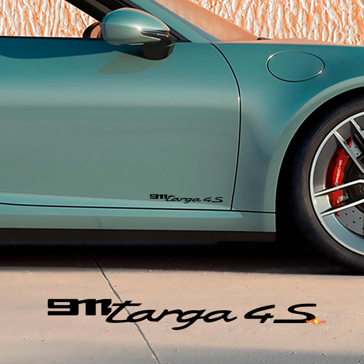 Zijdeuren Sticker voor Porsche 911 Targa 4S 2026
