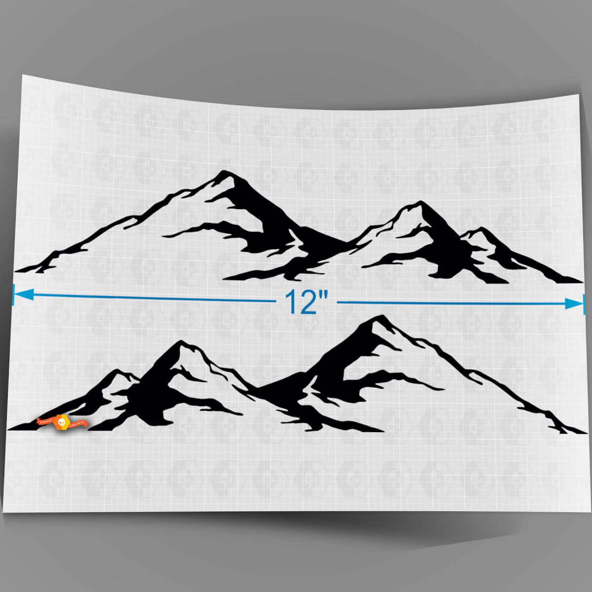 Achterklep Bergen Vinyl Carrosserie Bed Decal Sticker Graphics voor Honda Ridgeline
