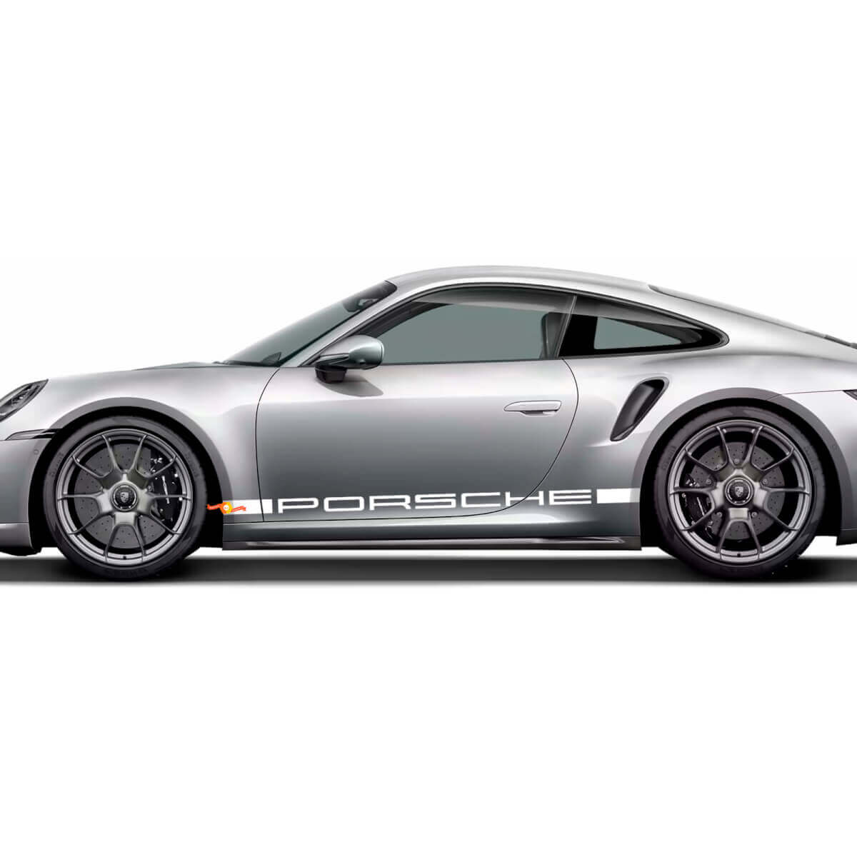 Zijstrepen Kit grafische sticker voor Porsche 911 Turbo S 992.2
