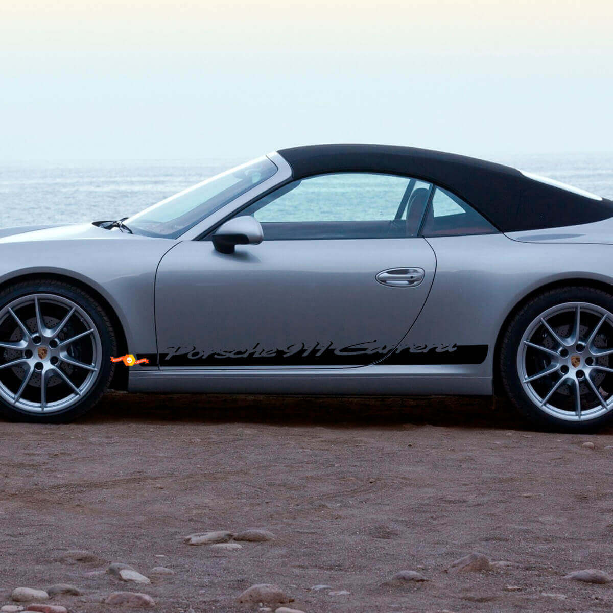 Zij 911 Deuren Strepen Kit Decal Sticker voor Porsche 911 Carrera
