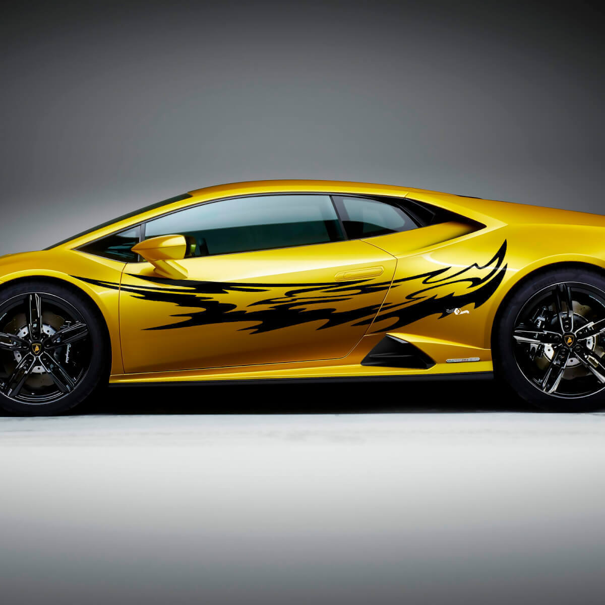 Lightning Tribal Side Racing Vinyl Decal Sticker Graphics voor Lamborghini Huracan Evo