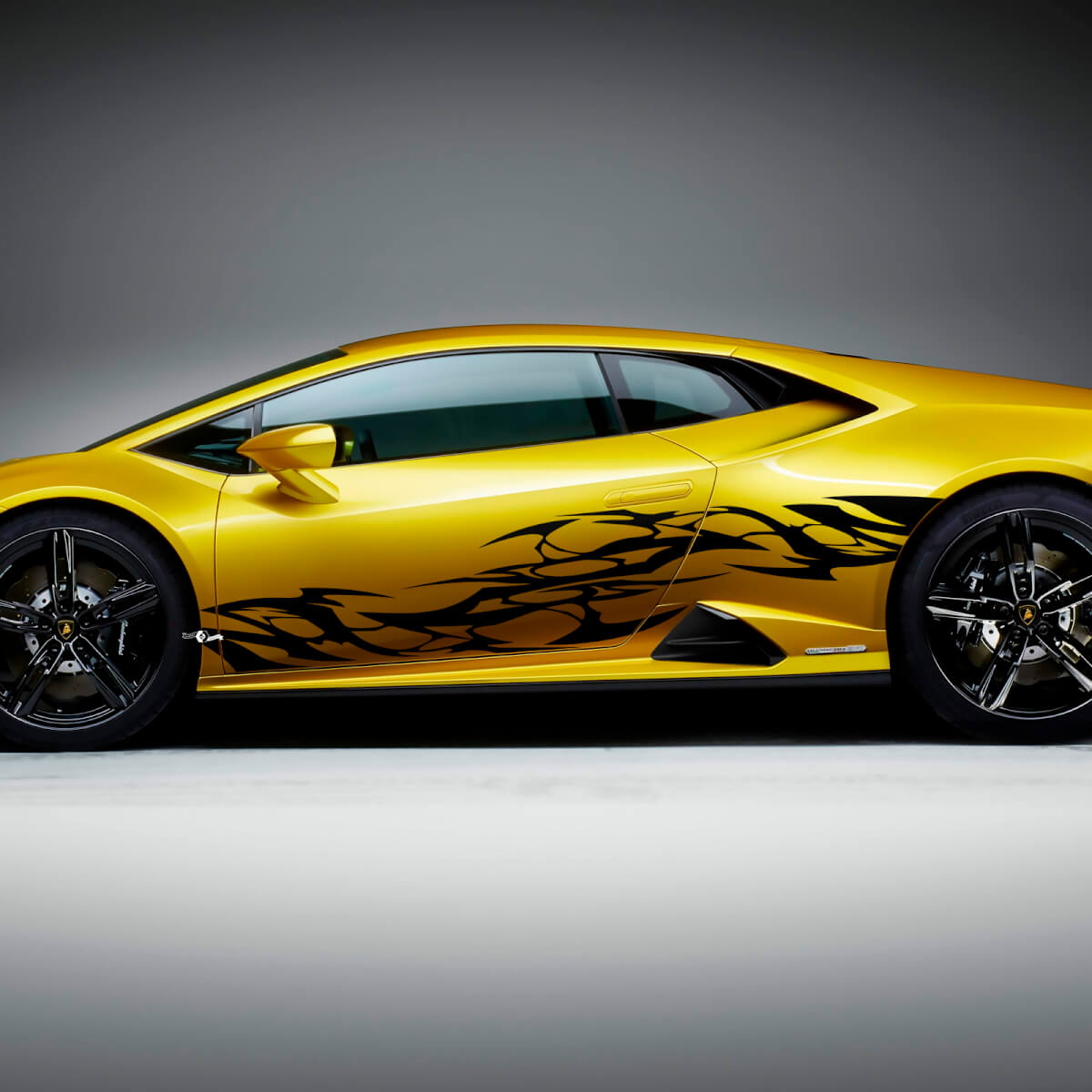 Zijkant Graphics Tribal Racing Vinyl Sticker Grafische voor Lamborghini Huracan Evo 2
