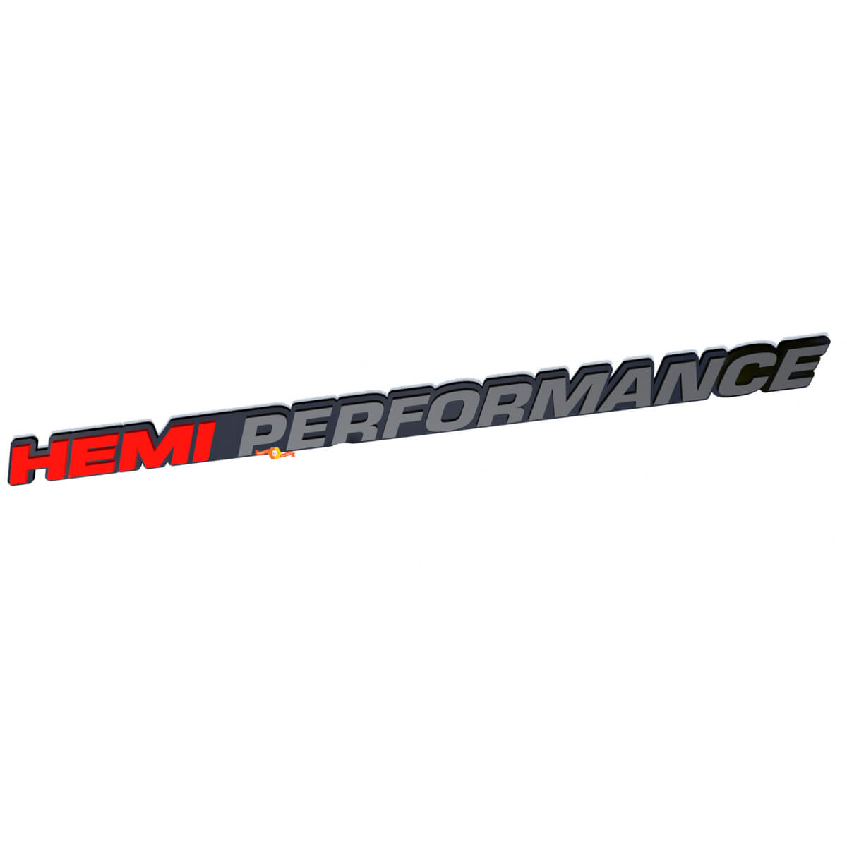 HEMI PRESTATIES Motorkap Badge Embleem 3D Badge voor Dodge Ram 1500 Truck 5.7L V8 Hemi
