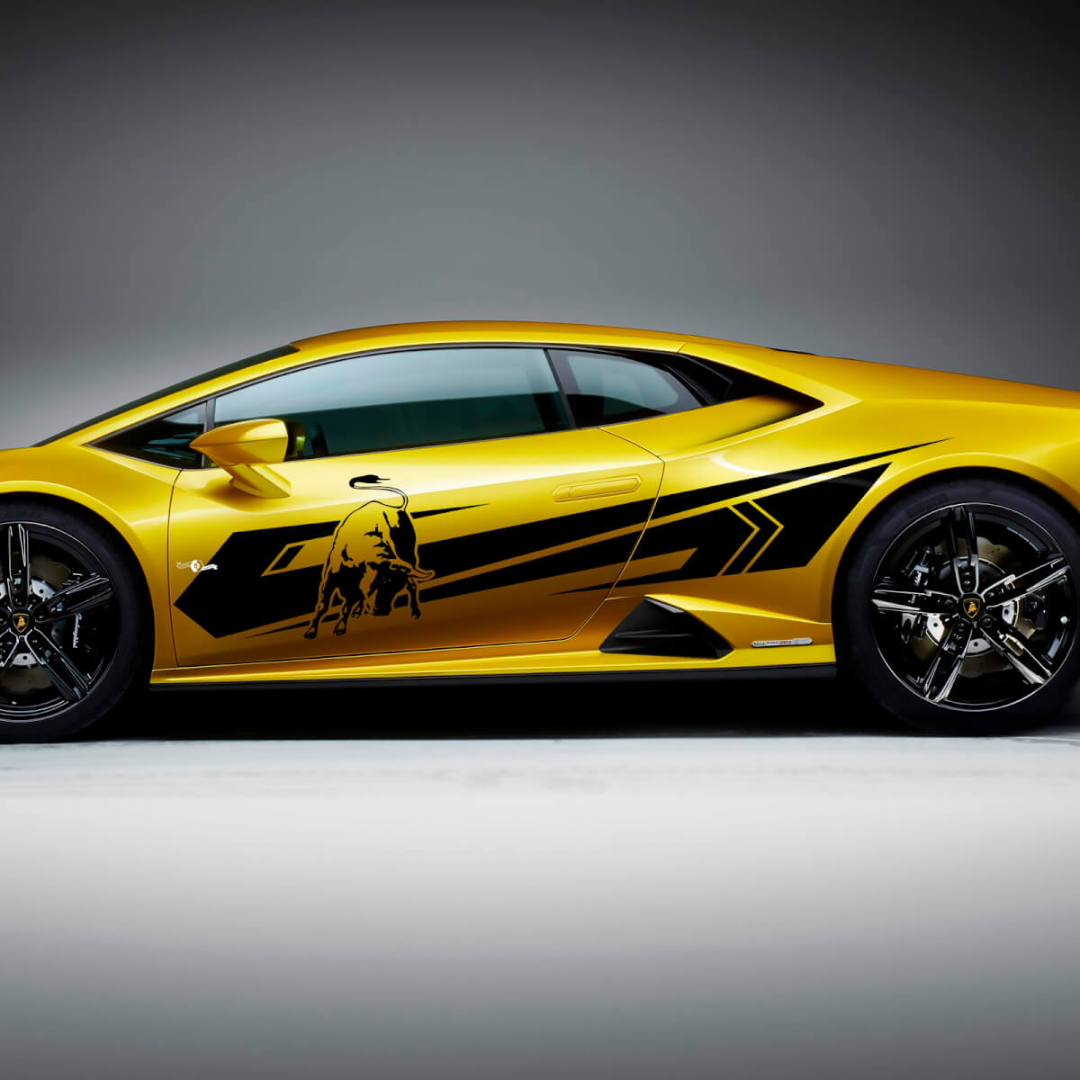 Zijstrepen Graphics Racing Vinyl Decal Sticker Graphics voor Lamborghini Huracan Evo
