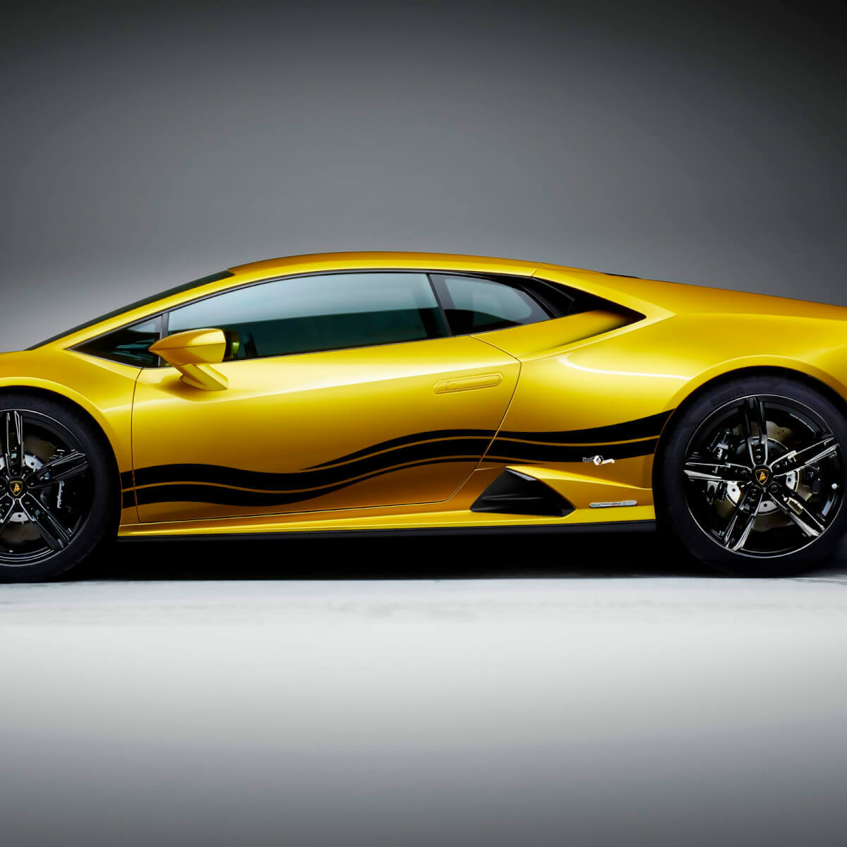 Zijstrepen Grafische Race Vinyl Decal Sticker Graphics voor Lamborghini Huracan Evo
