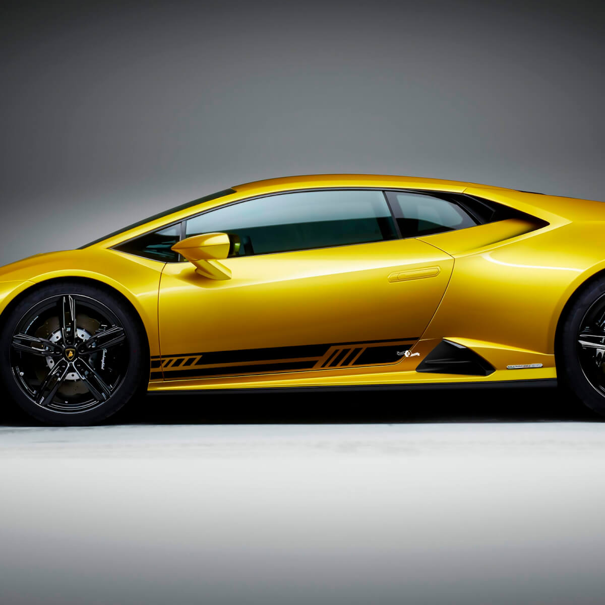 Zijrockerpaneelstrepen Grafische Race Vinyl Sticker Grafische voor Lamborghini Huracan Evo
