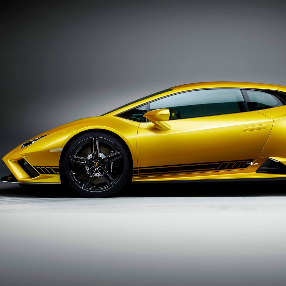 Zijstrepen Grafische Race Vinyl Decal Sticker Graphics voor Lamborghini Huracan Evo 3
