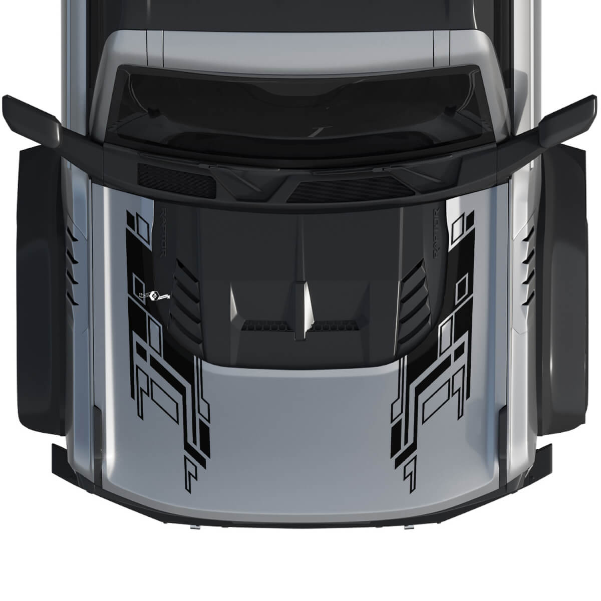 Motorkap Bronco Raptor Wrap Graphics Decal Sticker voor Ford Bronco
