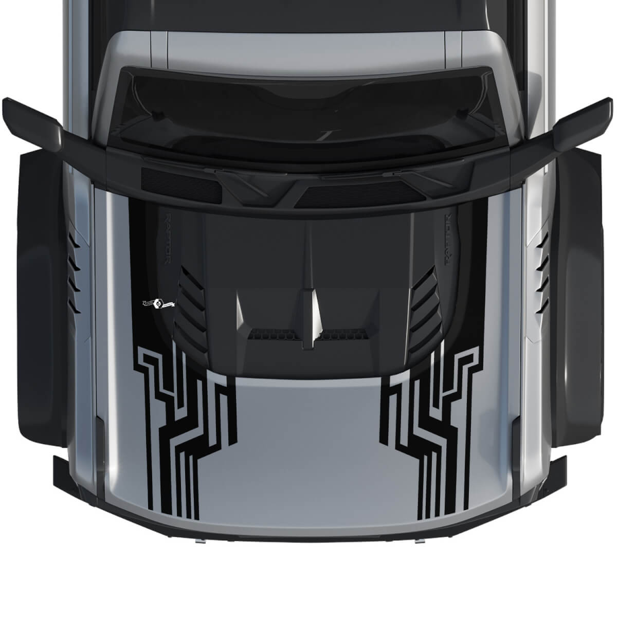 Motorkap Bronco Raptor Wrap Graphics Decal Sticker voor Ford Bronco 2
