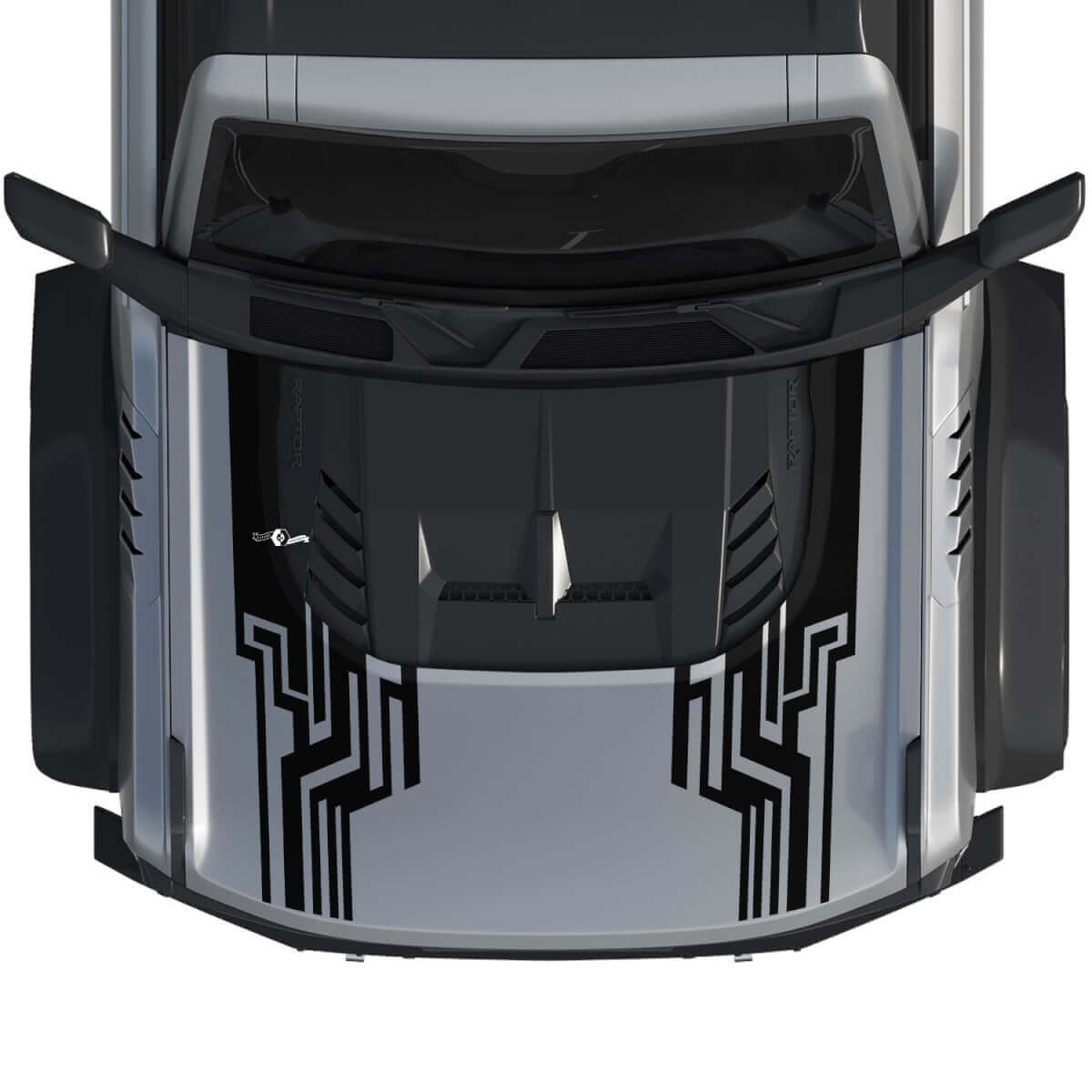 Motorkap Bronco Raptor Wrap Graphics Decal Sticker voor Ford Bronco 2
