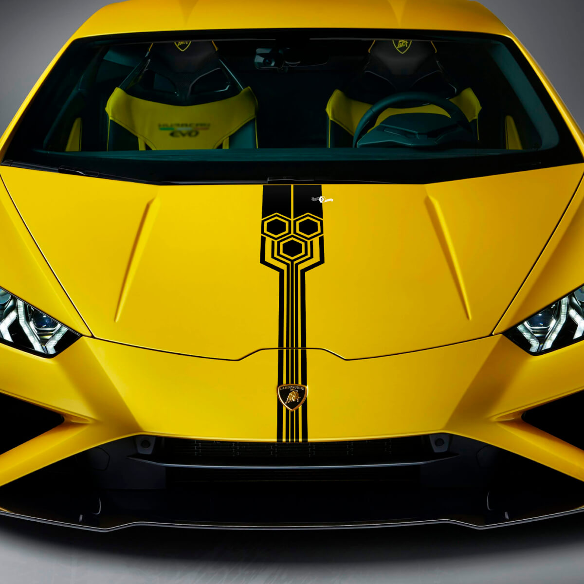 Motorkap Streep Racing Vinyl Sticker Grafische voor Lamborghini Huracan Evo