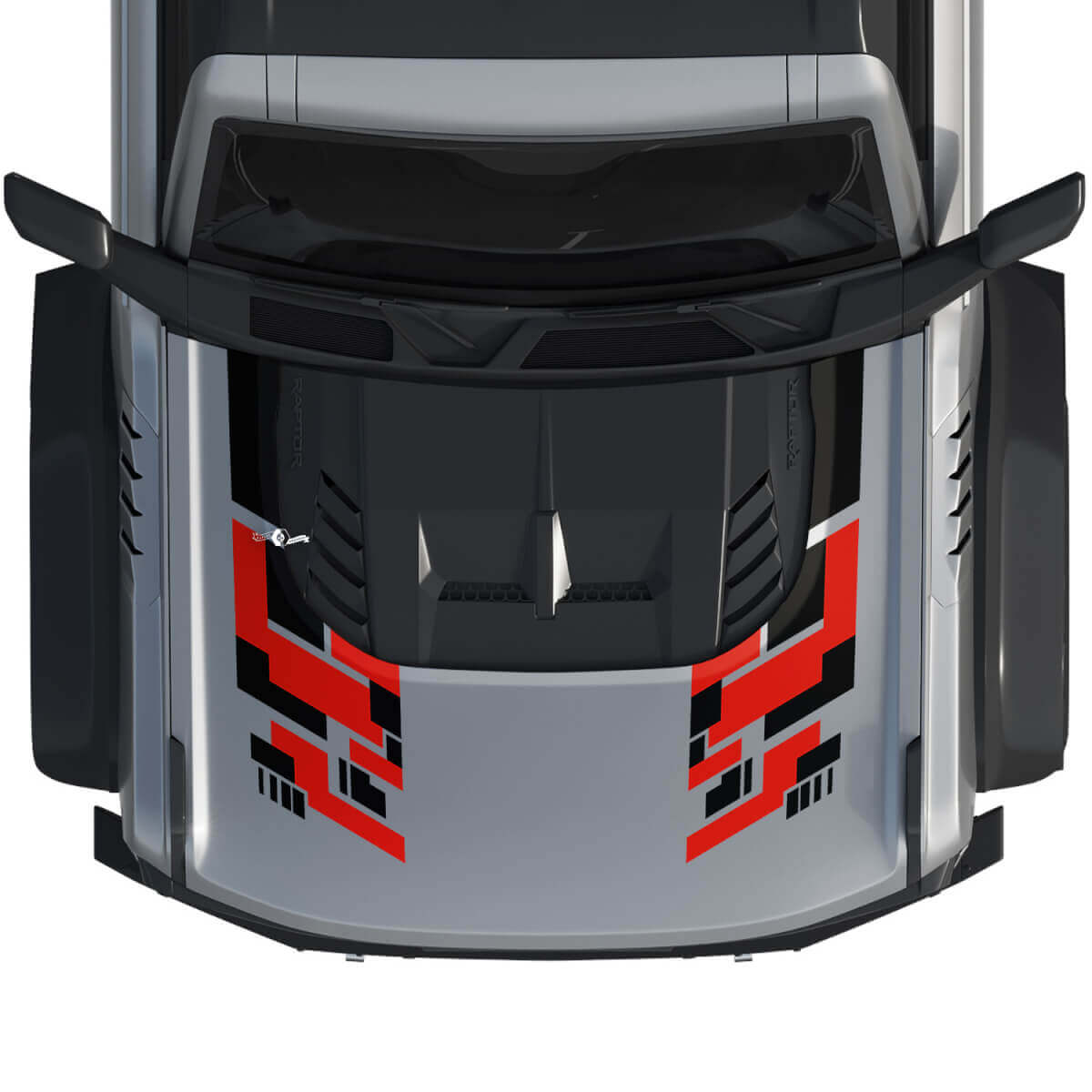 Motorkap Bronco Raptor Wrap Graphics Decal Sticker voor Ford Bronco
